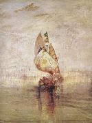 Joseph Mallord William Turner The Sun of Venice going to sea (mk31) oil on canvas